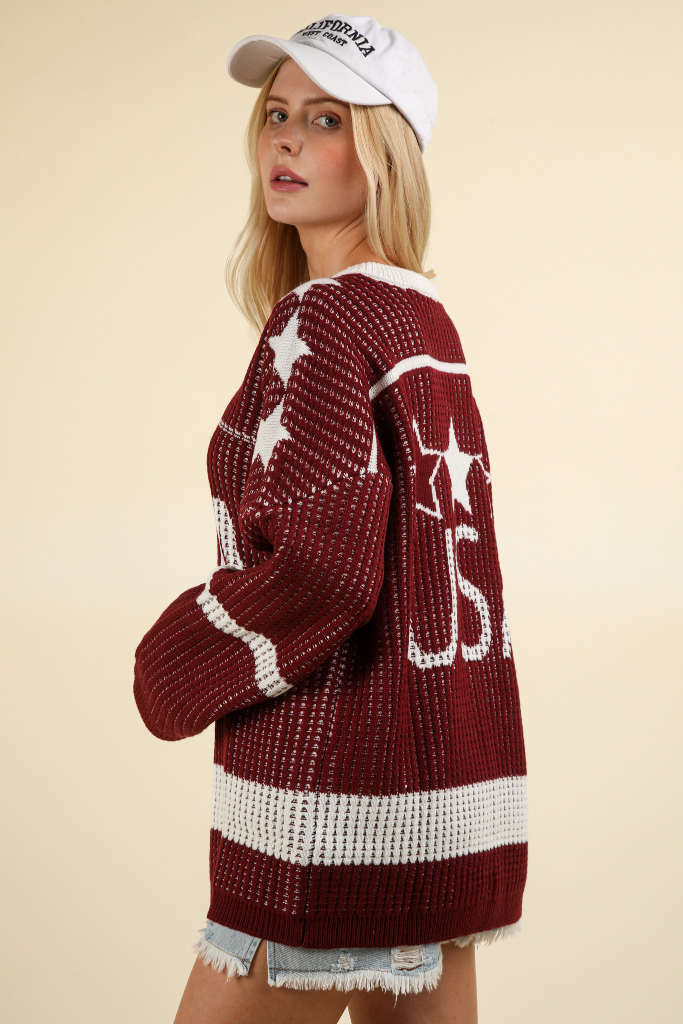 “Stars & Stripes” sweater