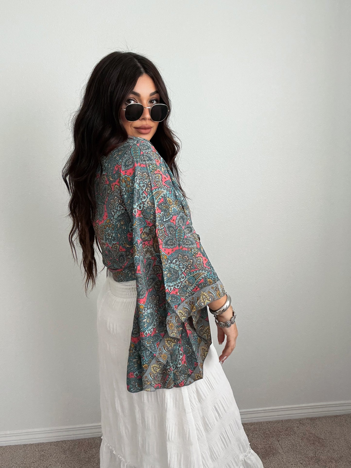 “Indio” Boho Tie Top (ONESIZE)