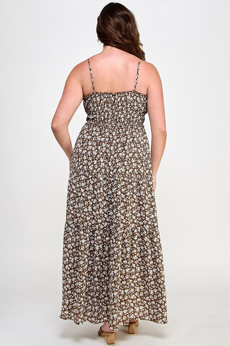 “Jenny” Floral Maxi Dress (small-3x)