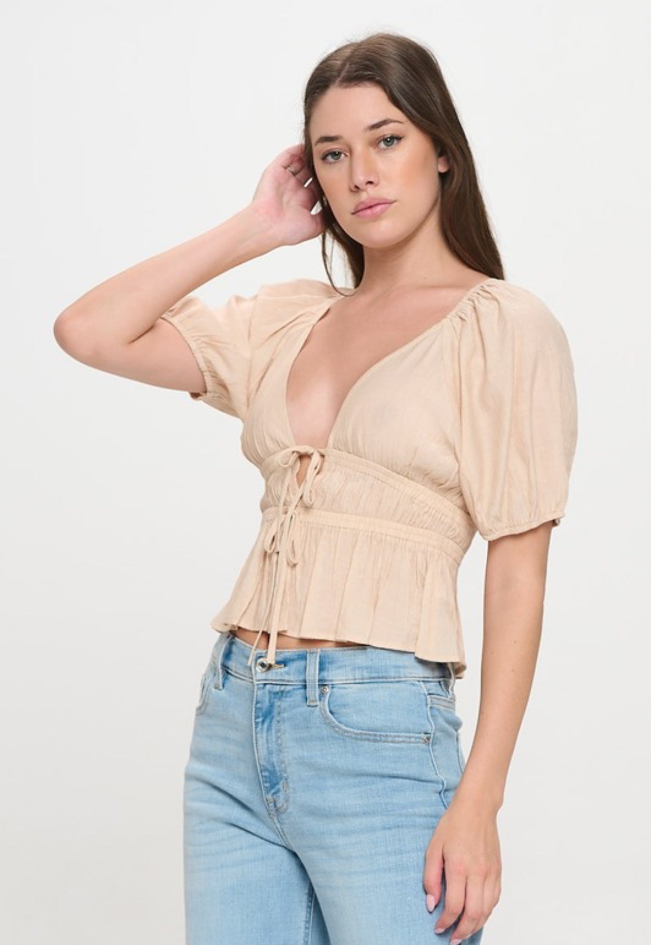“Kaley” Tie Top