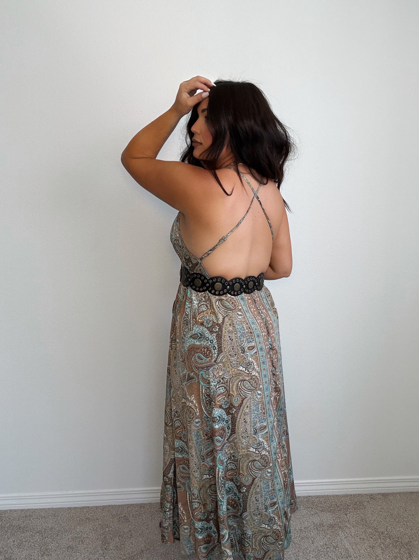 “Fiji” Boho (ONESIZE) Midi Dress