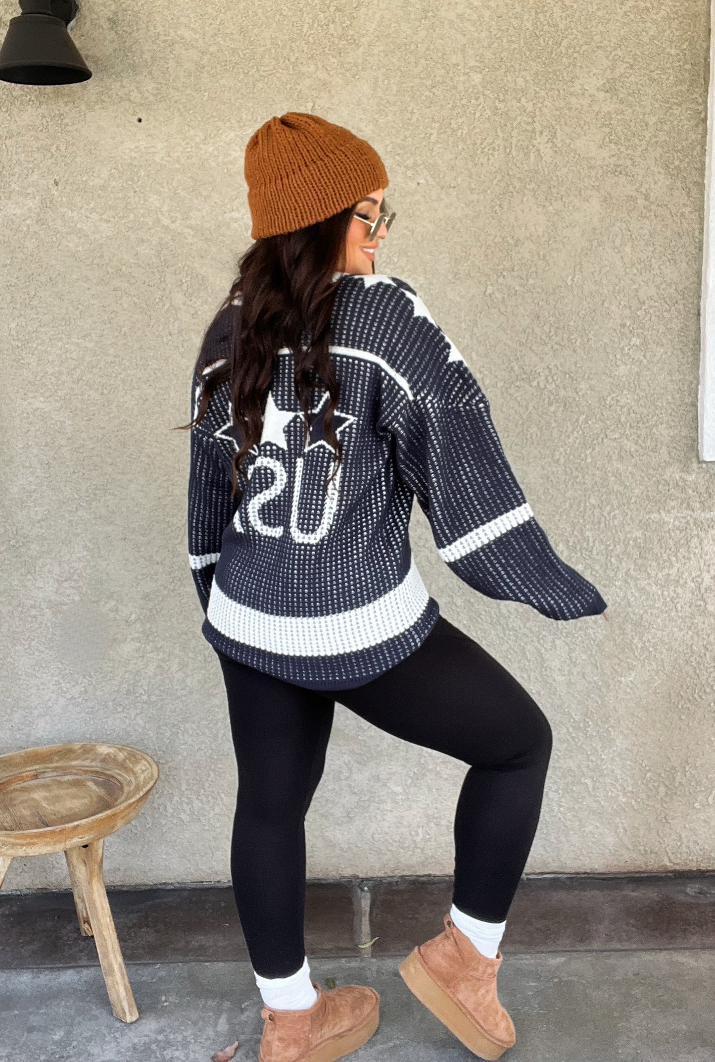 “Stars & Stripes” sweater
