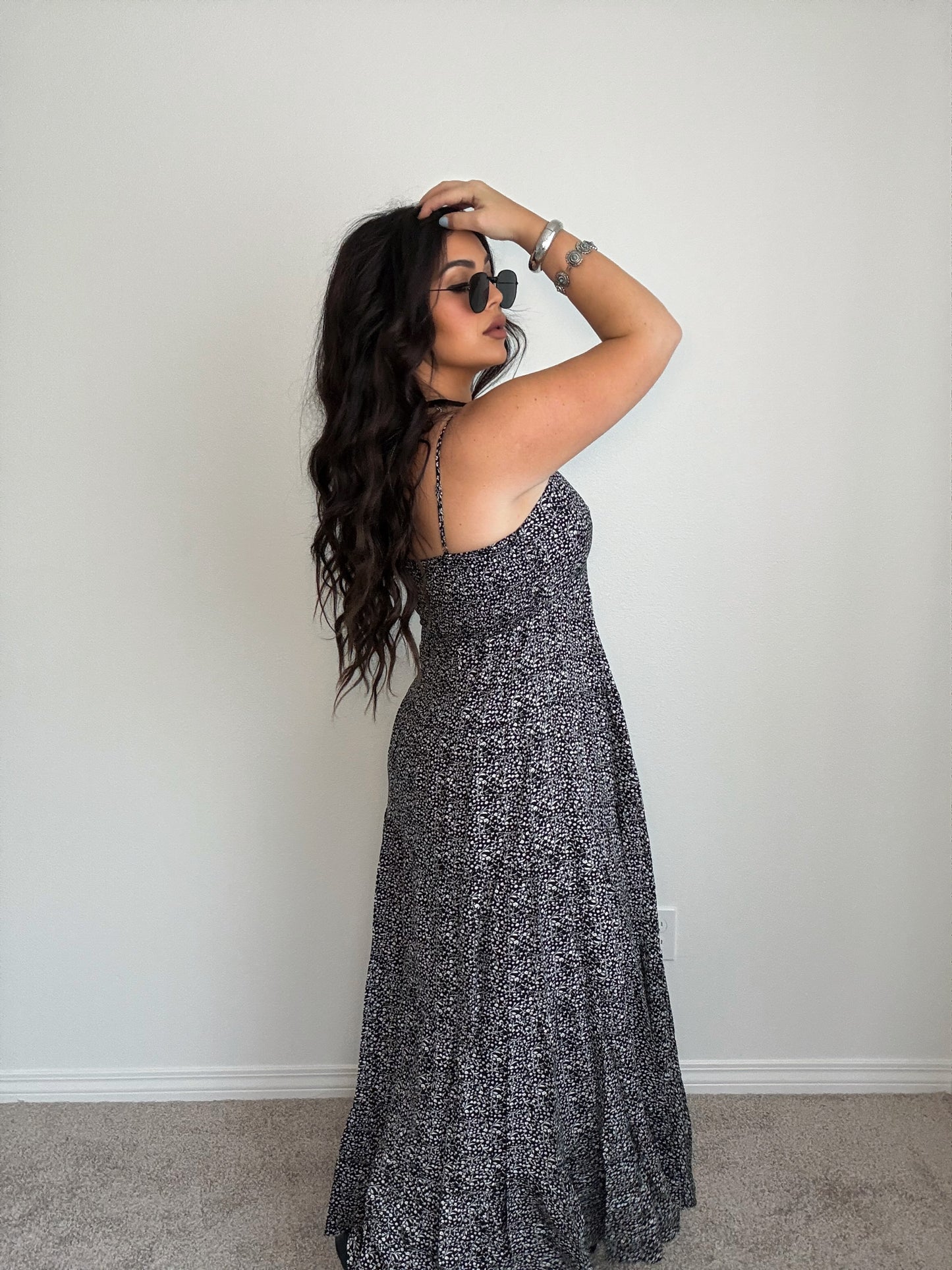 “Lanie” floral maxi dress (small -3x)