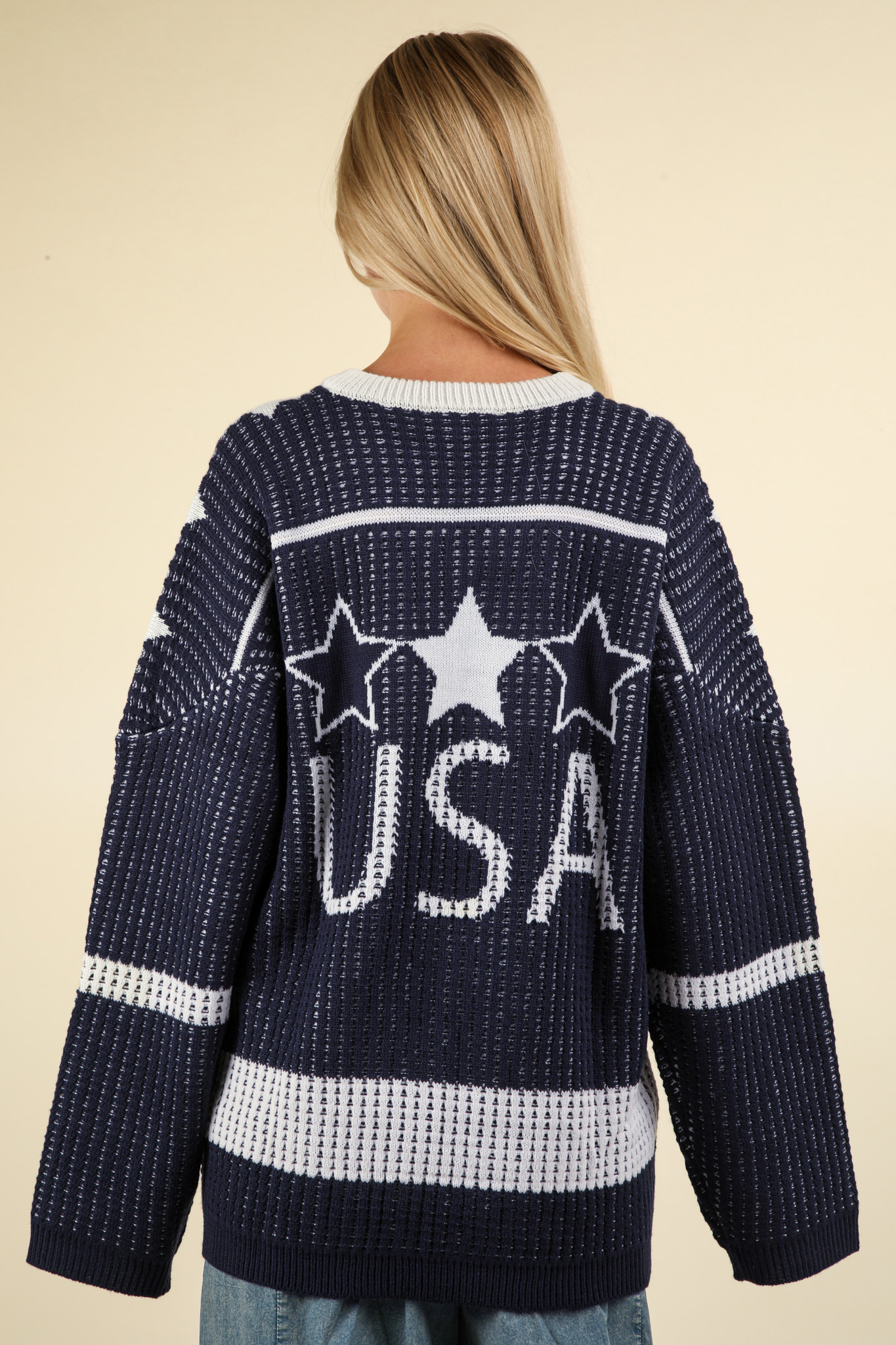“Stars & Stripes” sweater