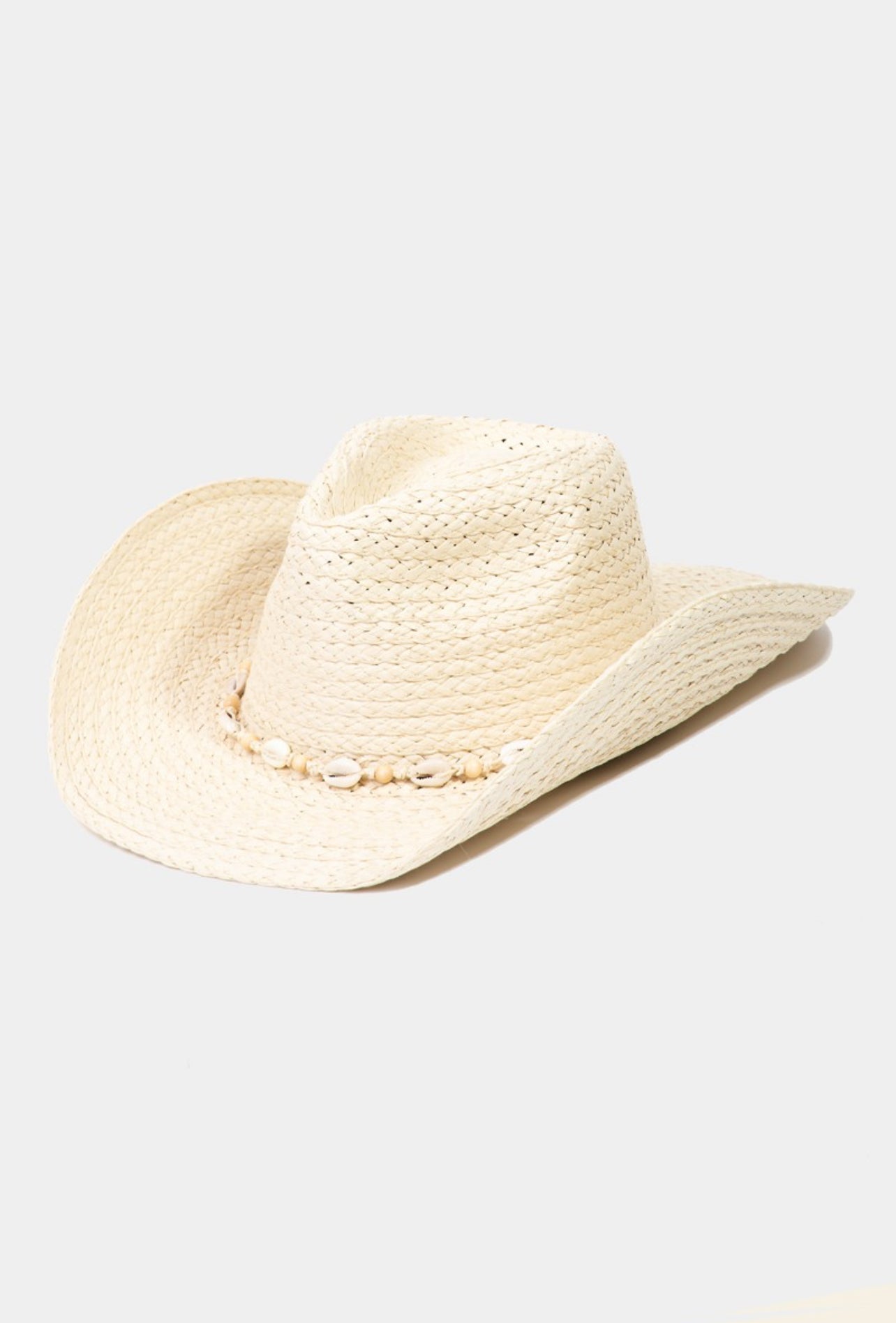“Coast” Cowrie Shell Hat