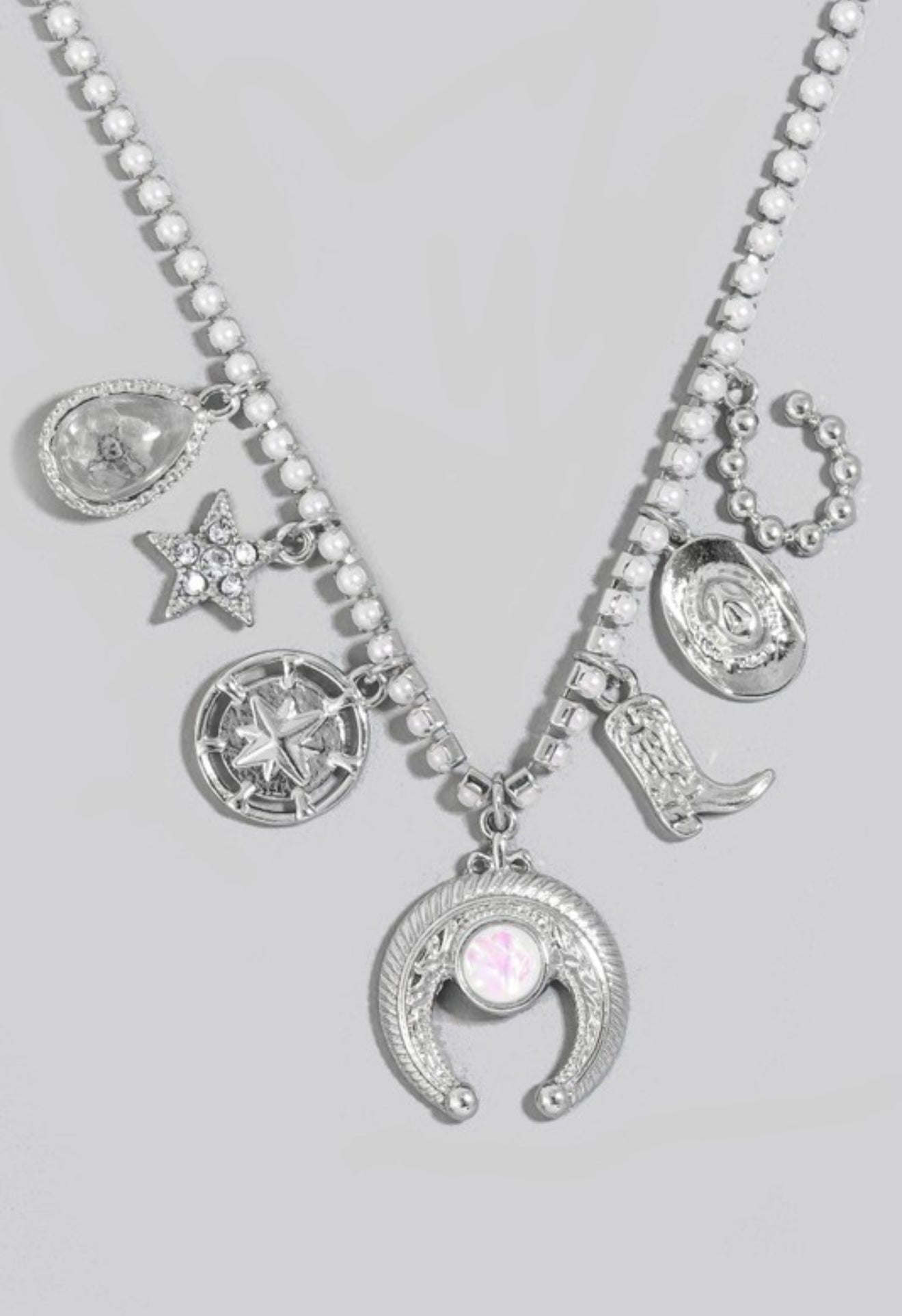 “Night Ride” Western Charm Necklace