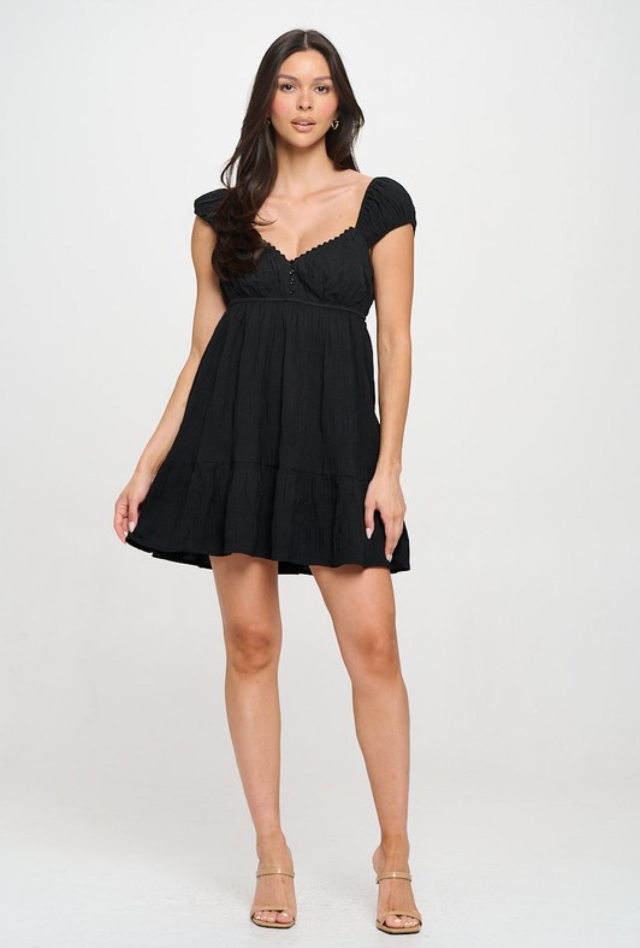 “Hillary” Short Sleeve Dress
