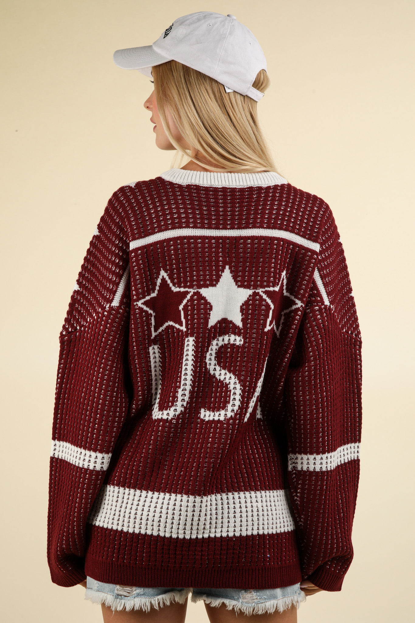 “Stars & Stripes” sweater