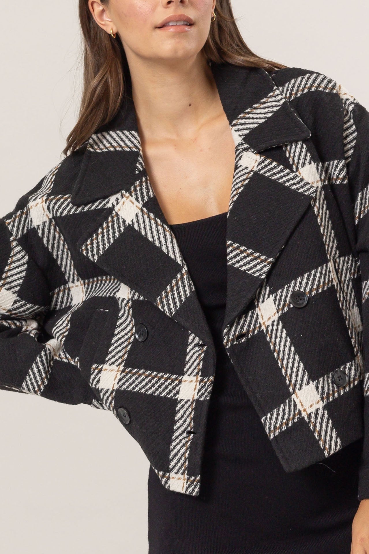“Ashton” Plaid Jacket