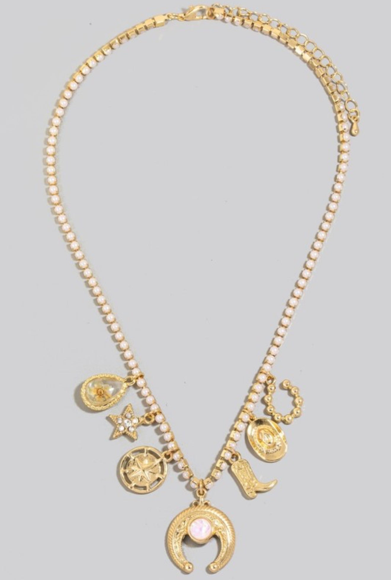 “Night Ride” Western Charm Necklace