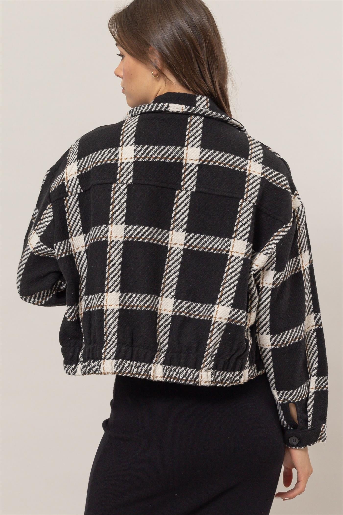 “Ashton” Plaid Jacket