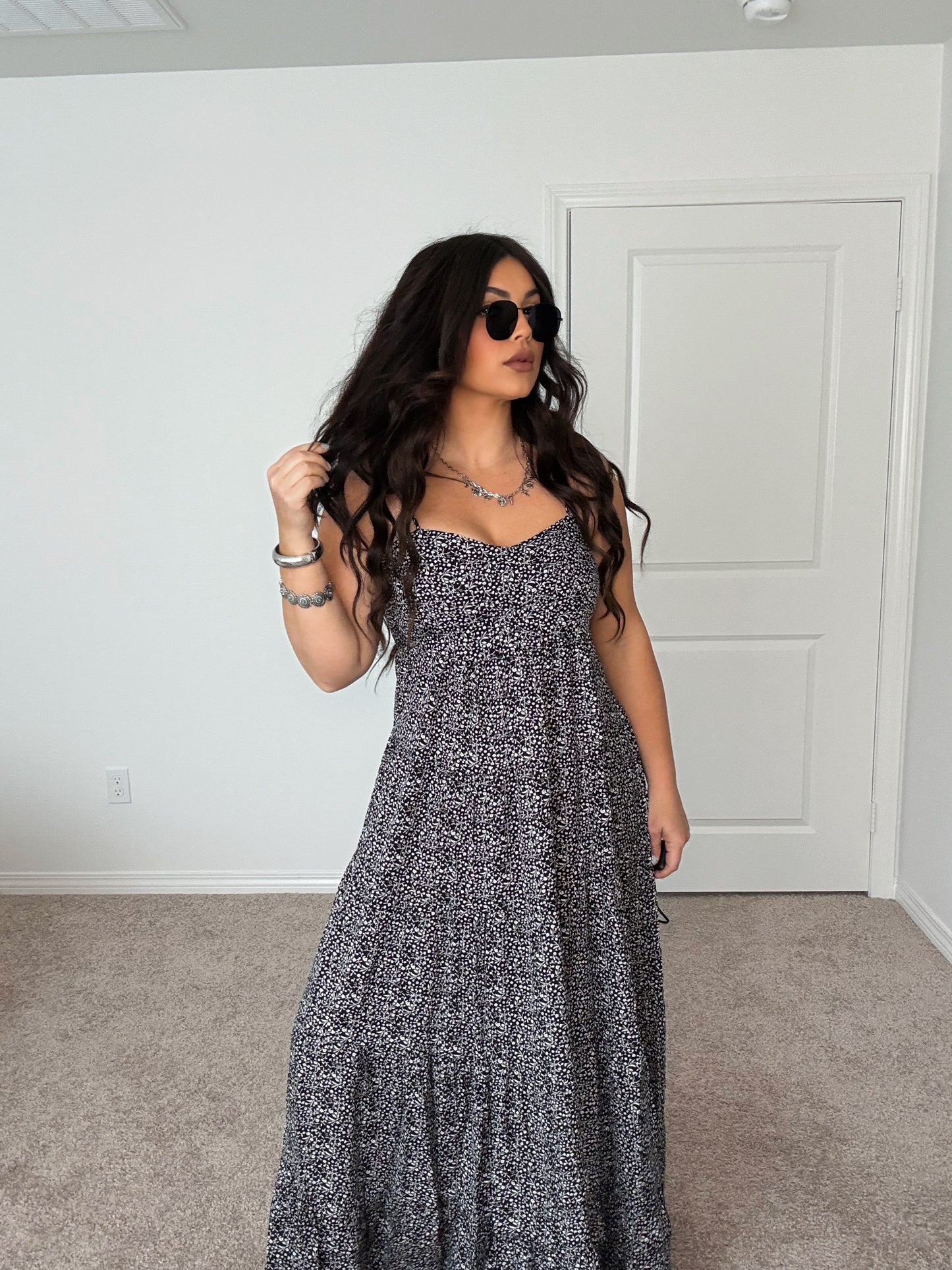 “Lanie” floral maxi dress (small -3x)
