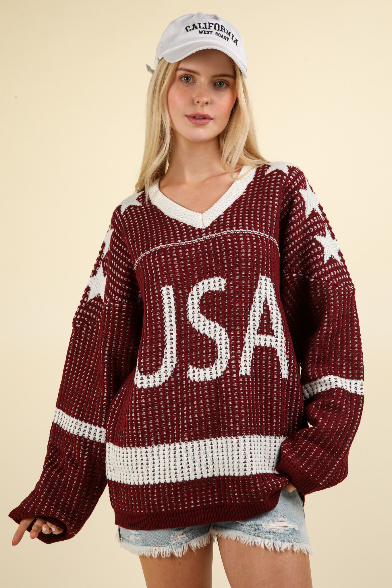 “Stars & Stripes” sweater