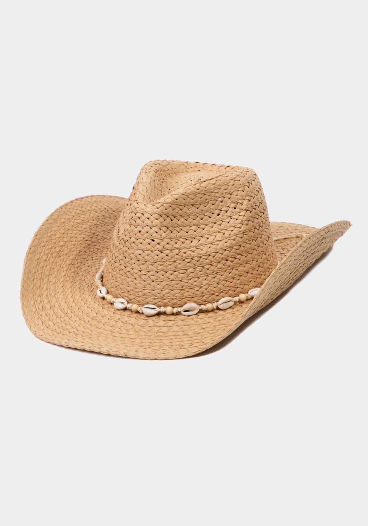 “Coast” Cowrie Shell Hat