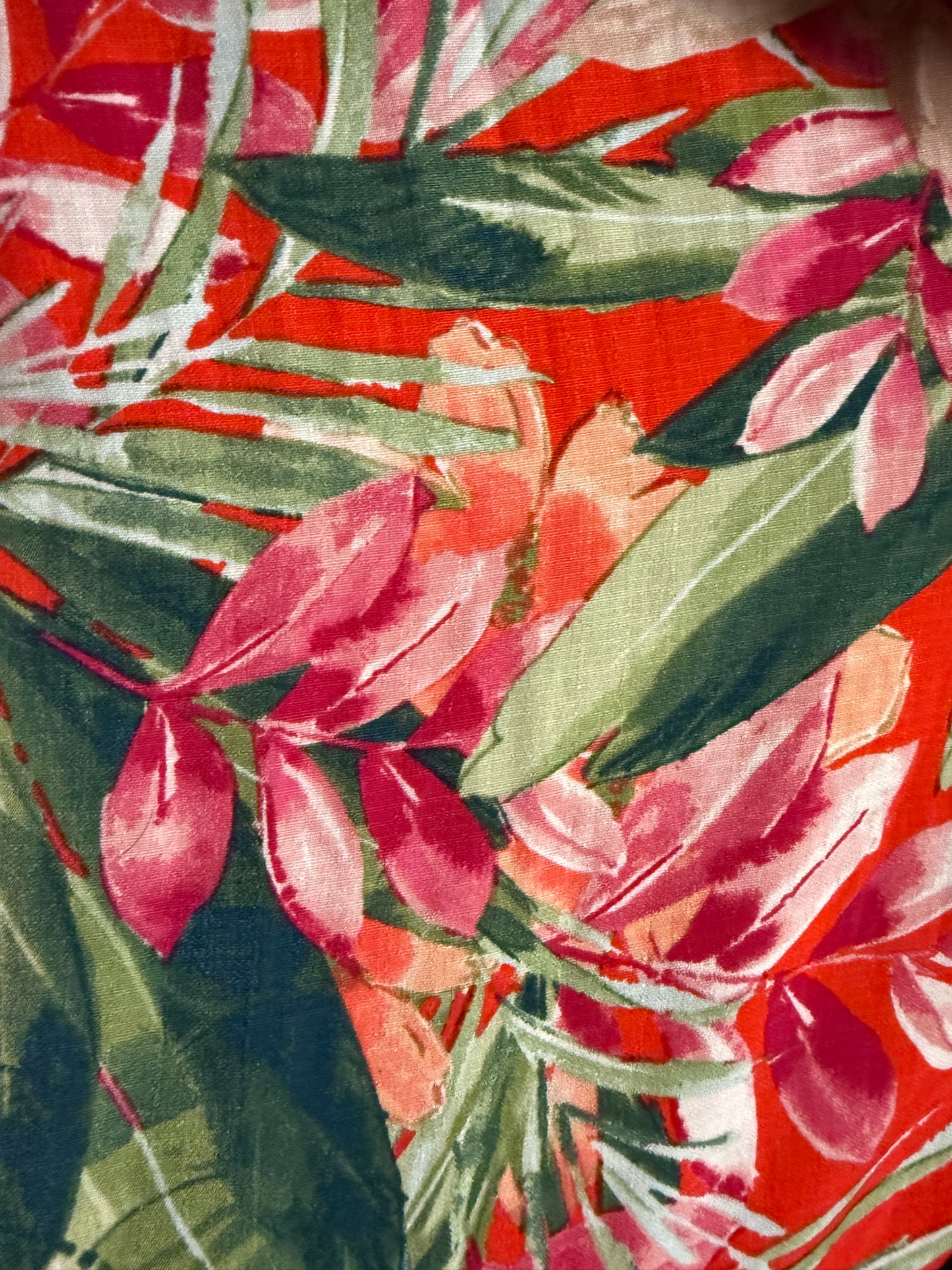 “Rhonda” Tropical maxi dress