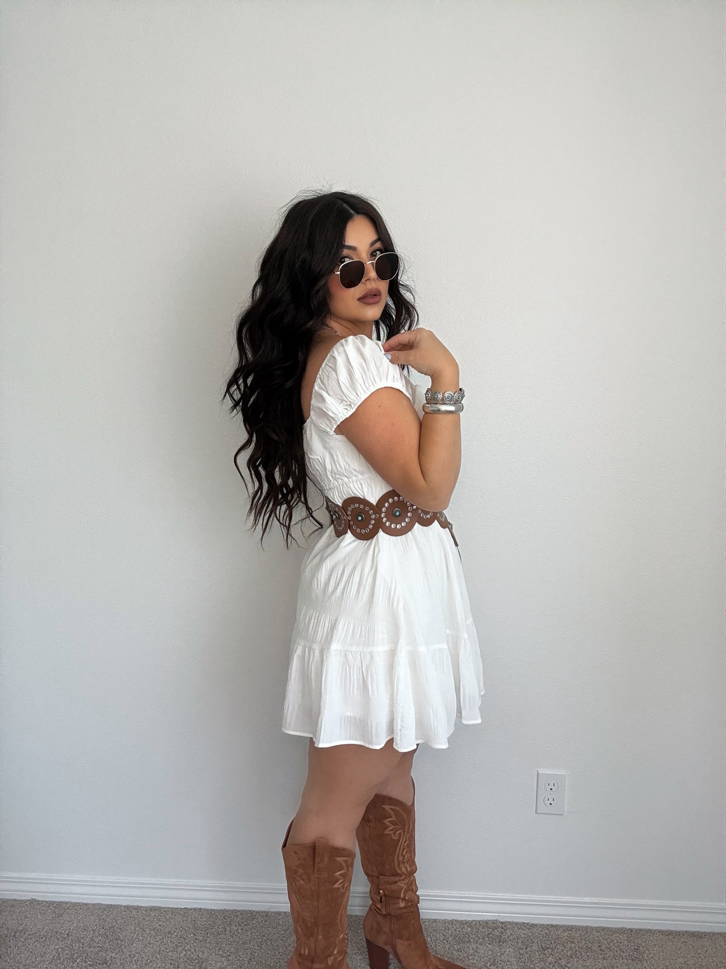 “Hillary” Short Sleeve Dress