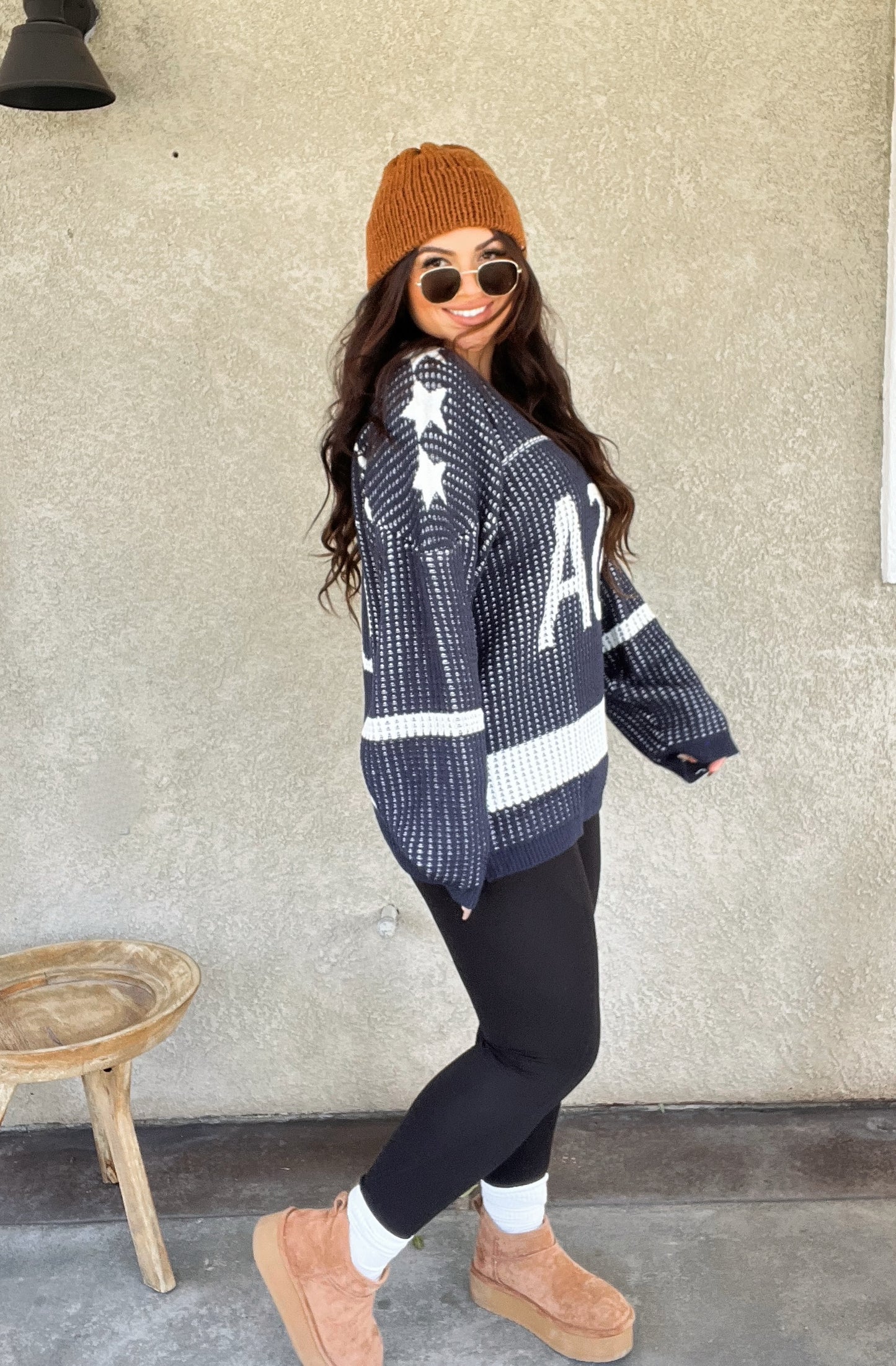 “Stars & Stripes” sweater