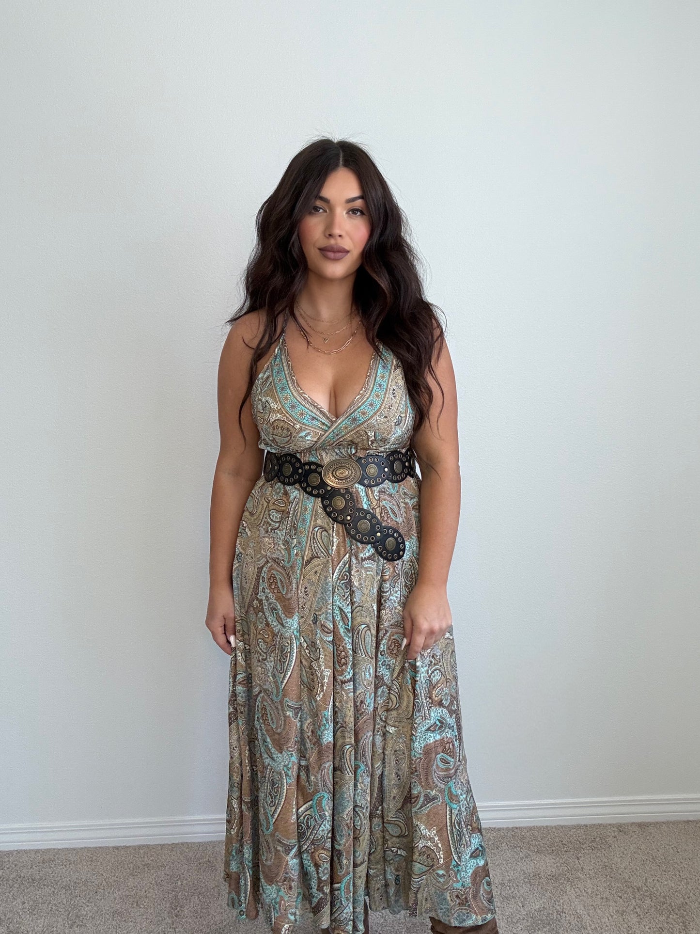 “Fiji” Boho (ONESIZE) Midi Dress