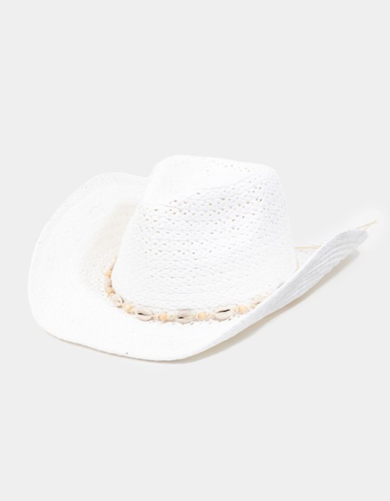 “Coast” Cowrie Shell Hat