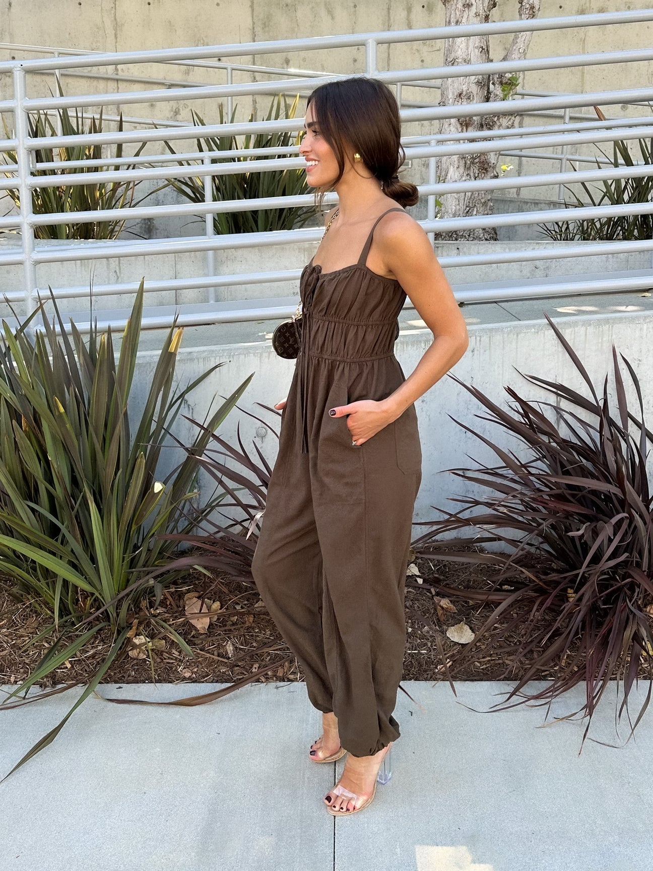 “Out of the woods” romper