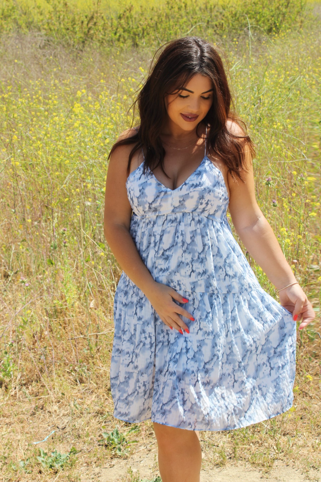 “Tide” Midi Dress