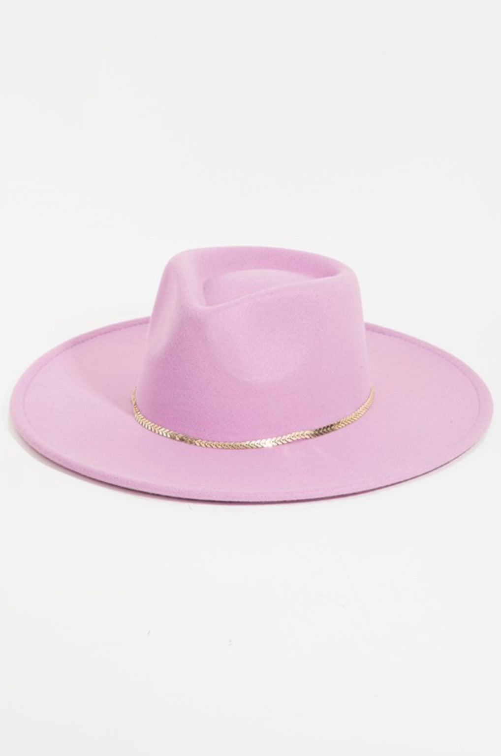 “Joana” Flat Brim Hat