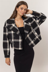 “Ashton” Plaid Jacket