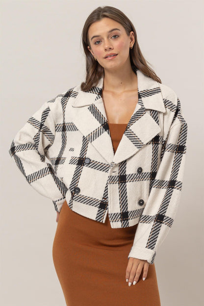 “Ashton” Plaid Jacket
