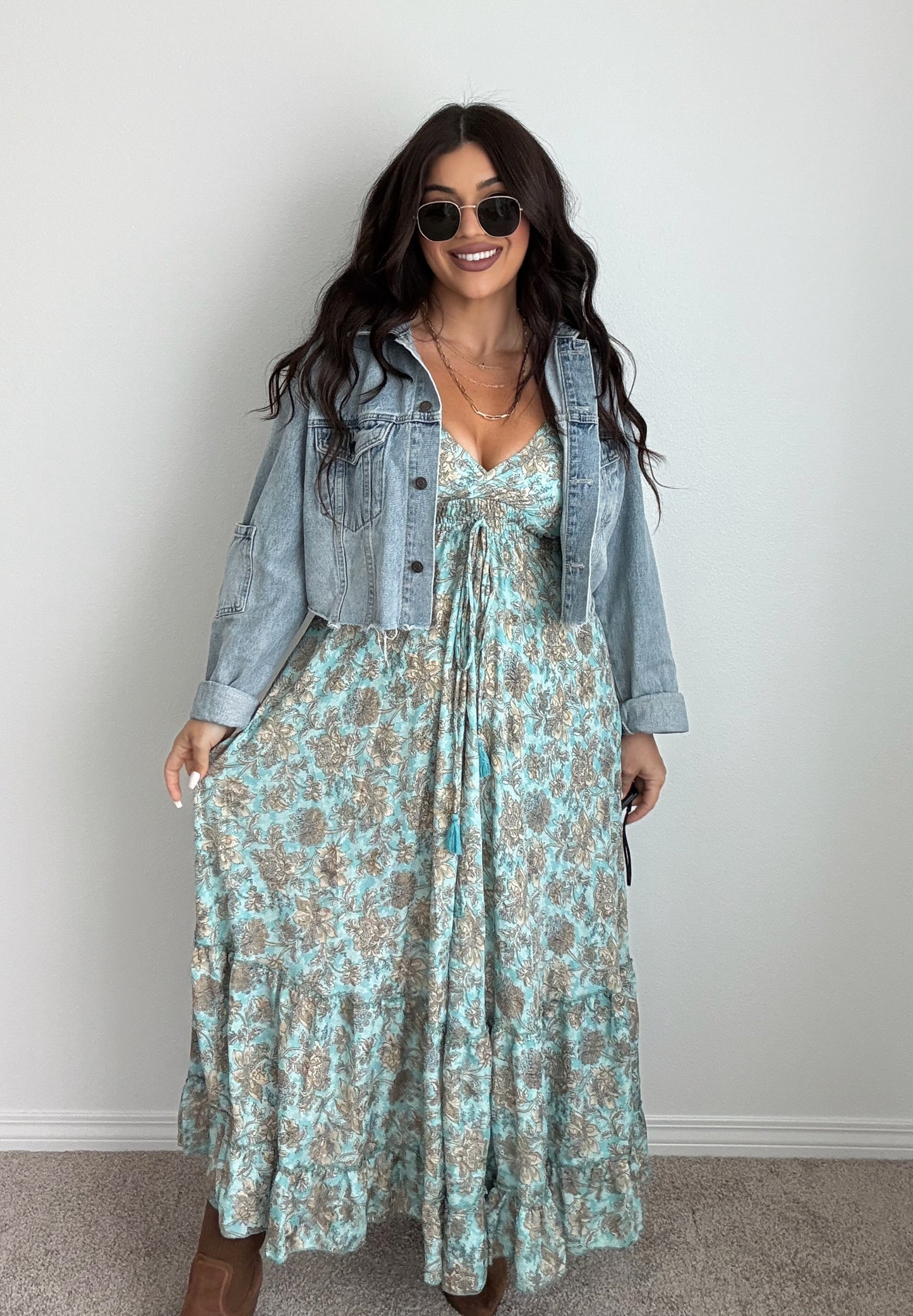“Athens” (ONESIZE) maxi Dress