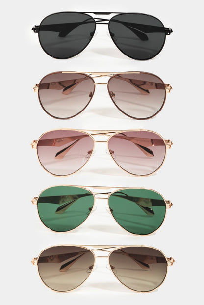 “Smoke Show” Aviator Sunglasses