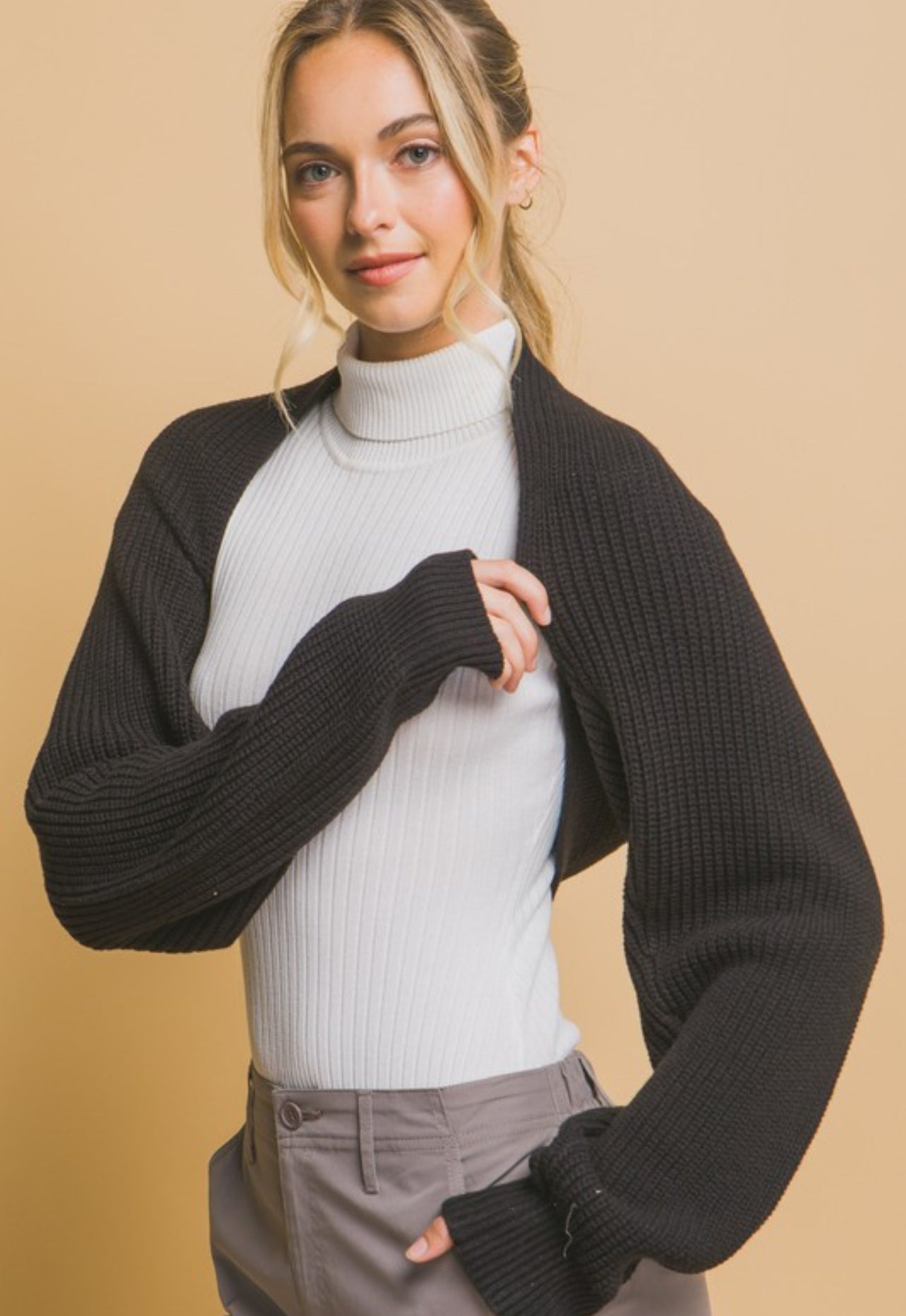 “Roxana” Shrug Cardigan