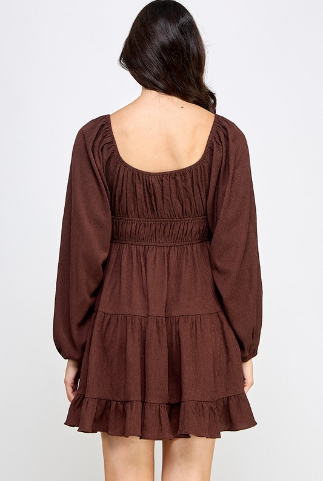 “Pricilla” long sleeve dress