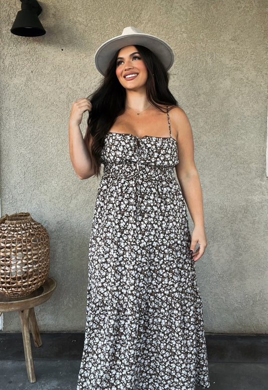 “Jenny” Floral Maxi Dress (small-3x)