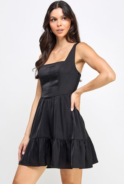 “Willow” Satin Dress