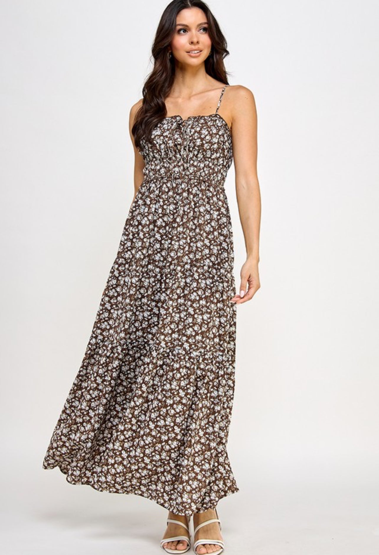 “Jenny” Floral Maxi Dress (small-3x)