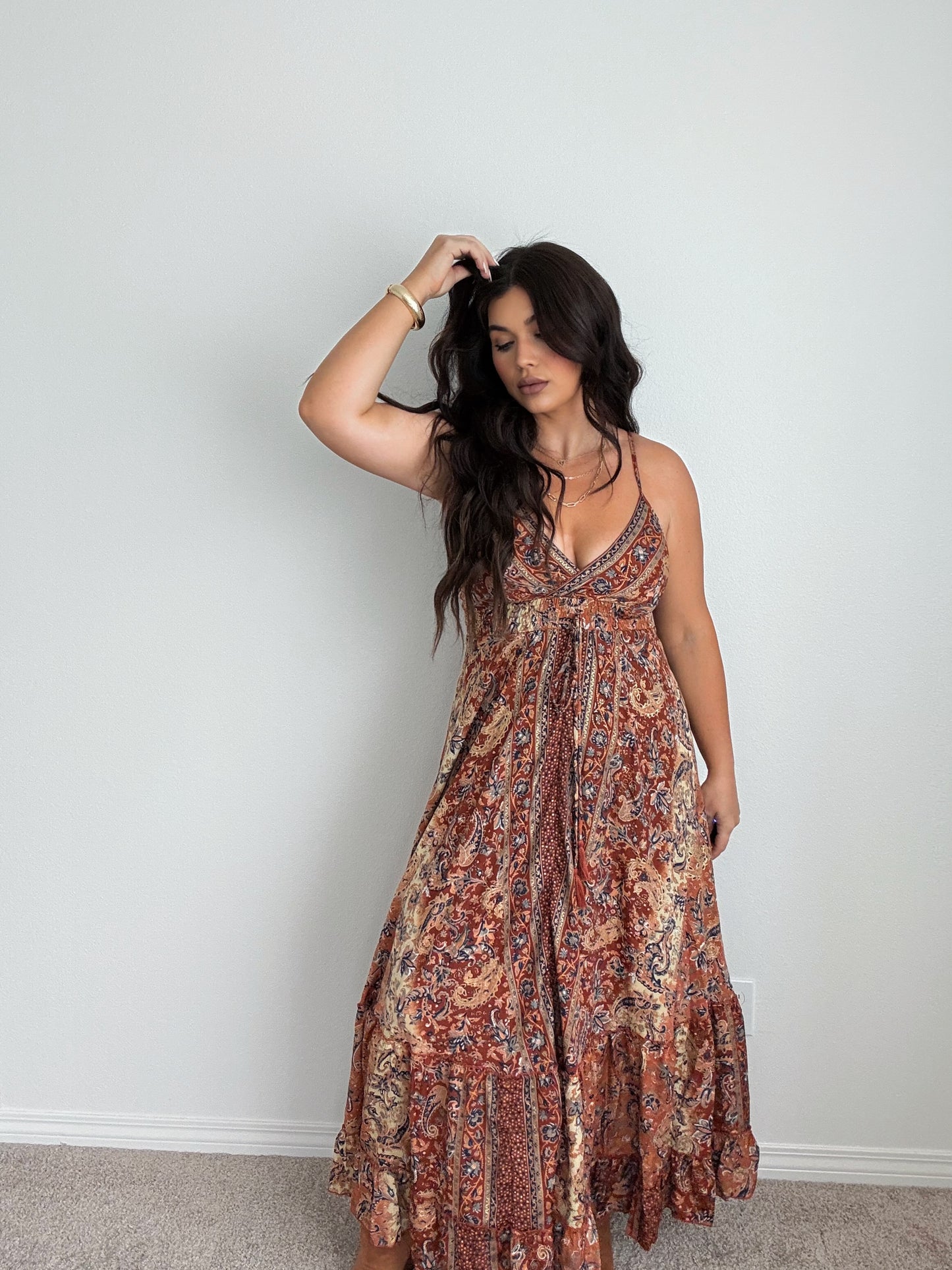 “Athens” (ONESIZE) maxi Dress