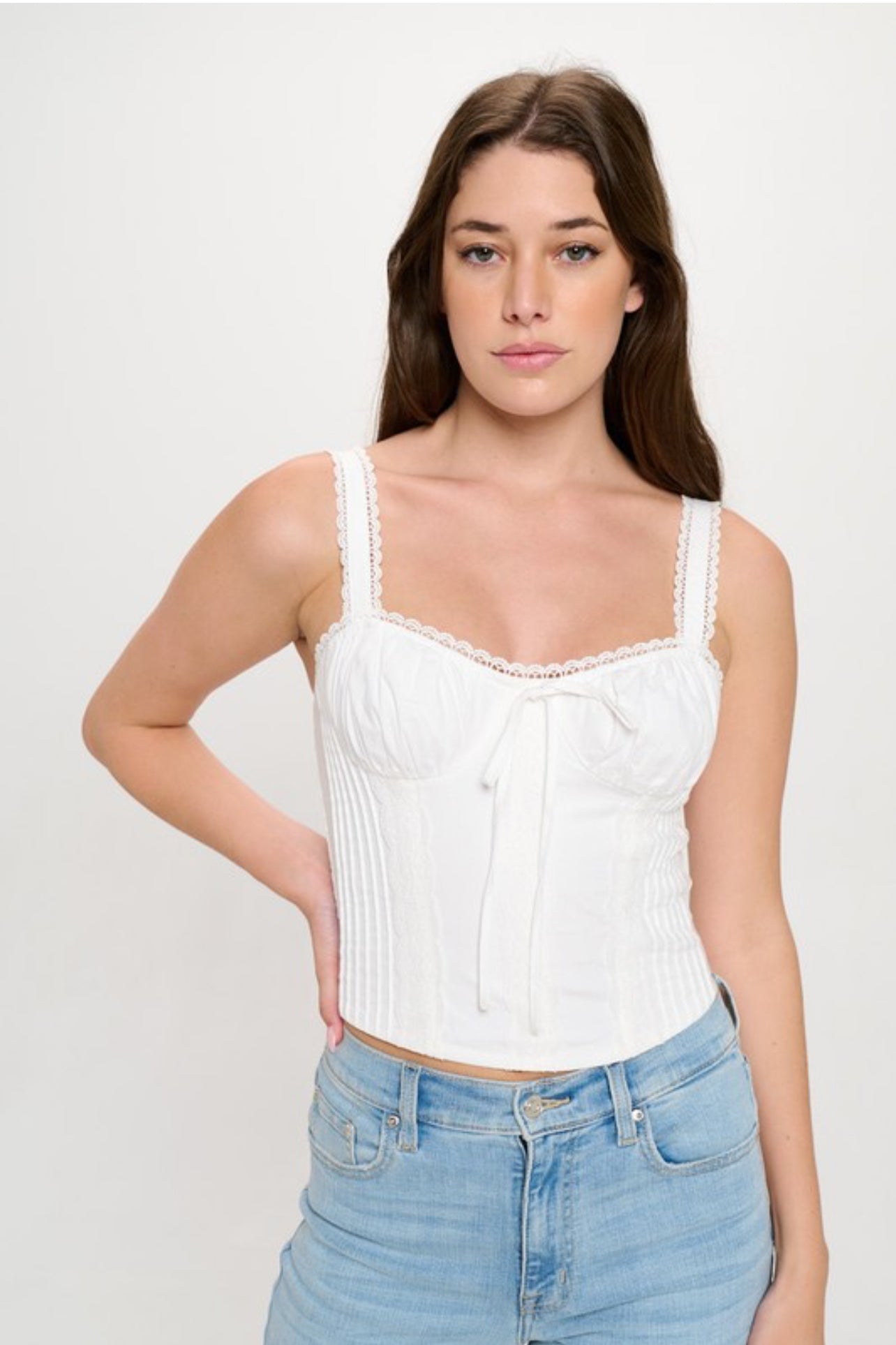 “Mickey” Bustier Top