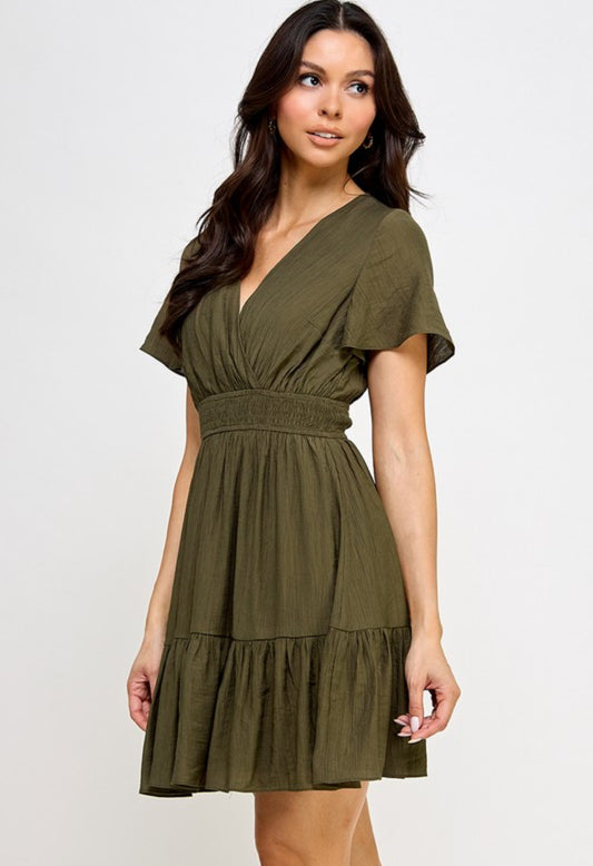 “May” Short Dress