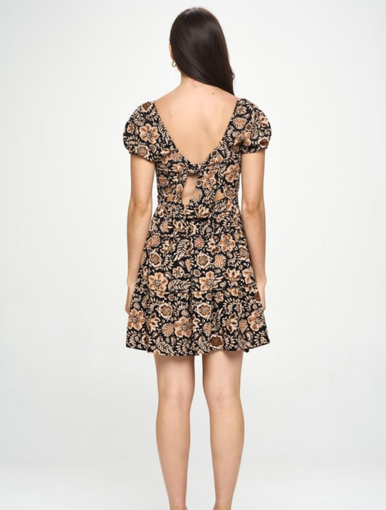 “In the the fall” Short Sleeve Dress (S-3x)