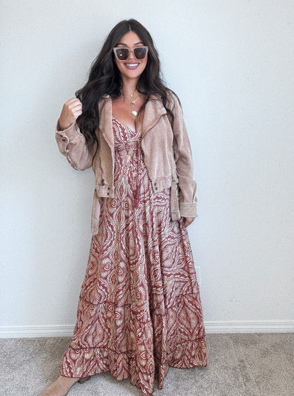 “Athens” (ONESIZE) maxi Dress