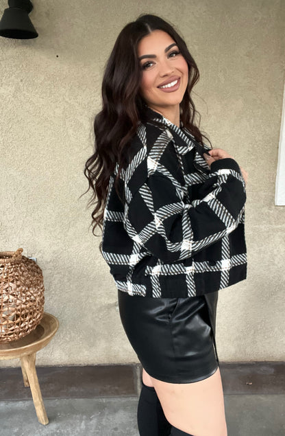“Ashton” Plaid Jacket