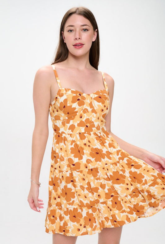 “Marigold” Short Dress