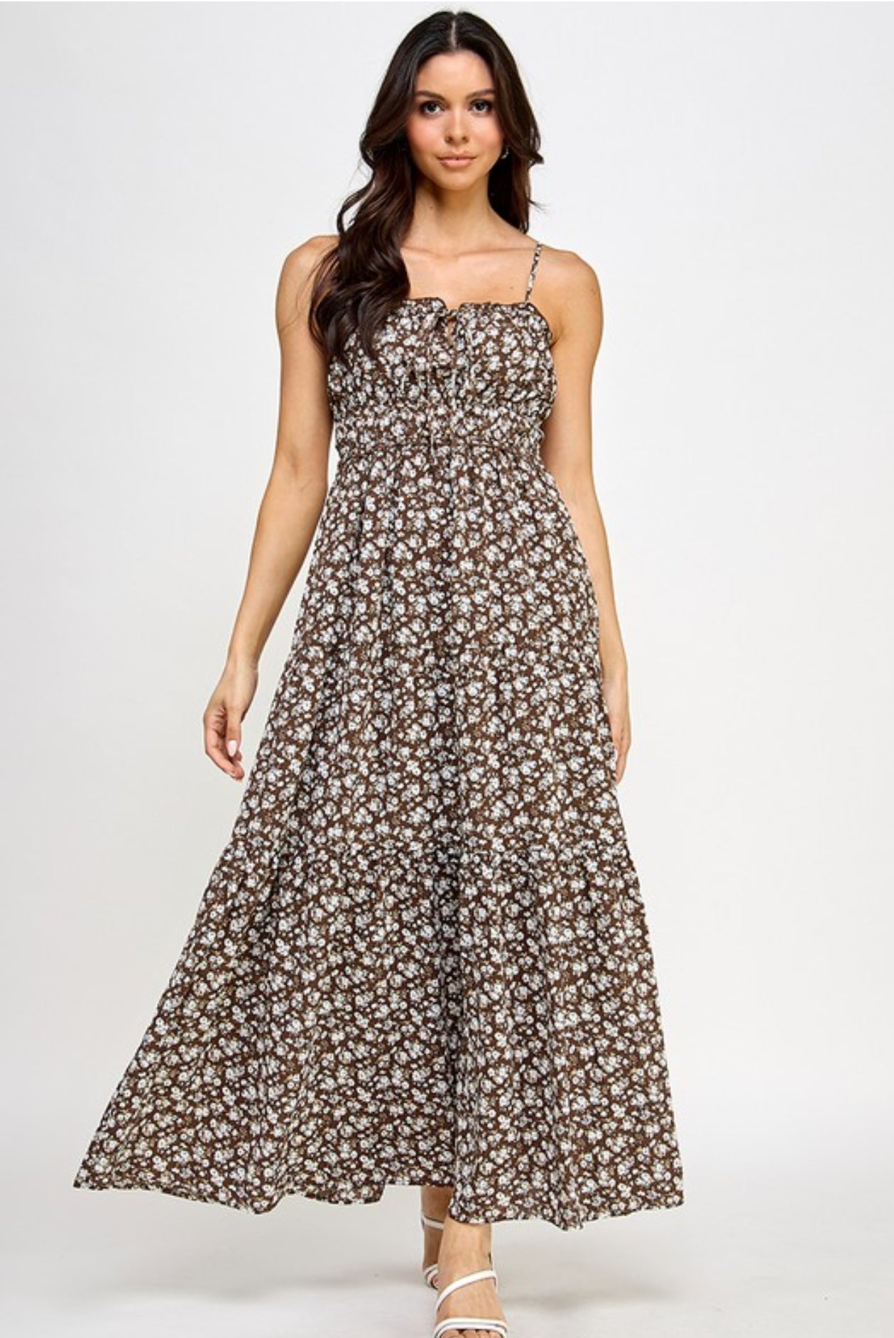 “Jenny” Floral Maxi Dress (small-3x)