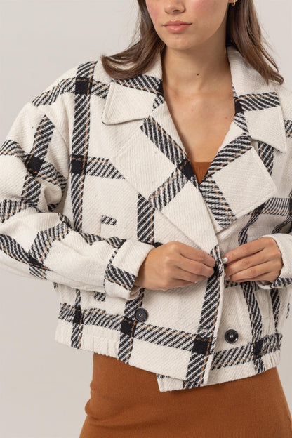 “Ashton” Plaid Jacket