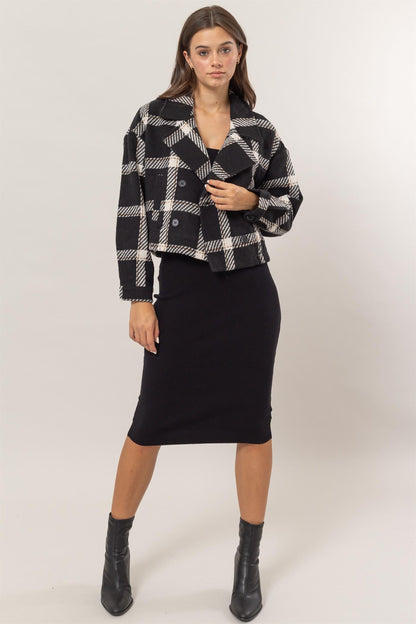 “Ashton” Plaid Jacket