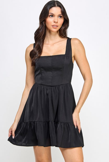 “Willow” Satin Dress