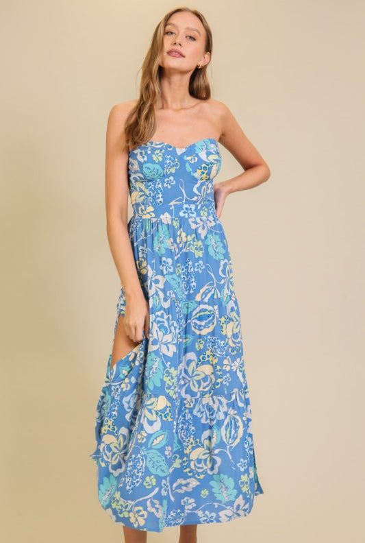 “Haley” Tropical Midi