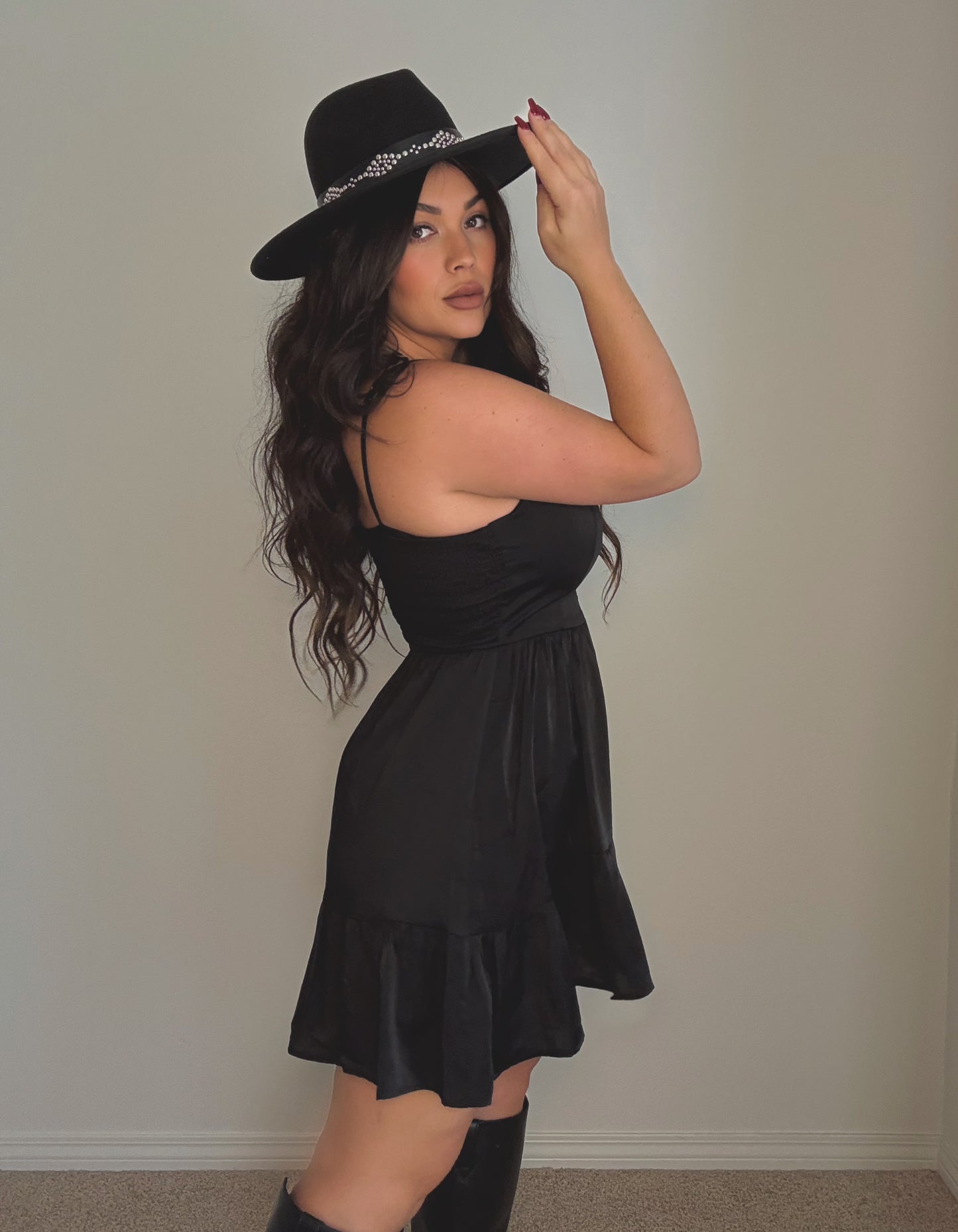 “Willow” Satin Dress