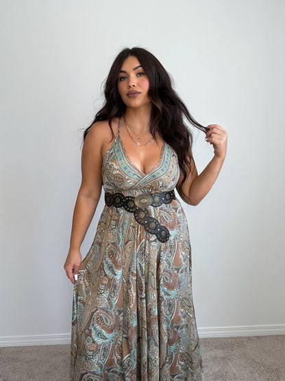 “Fiji” Boho (ONESIZE) Midi Dress