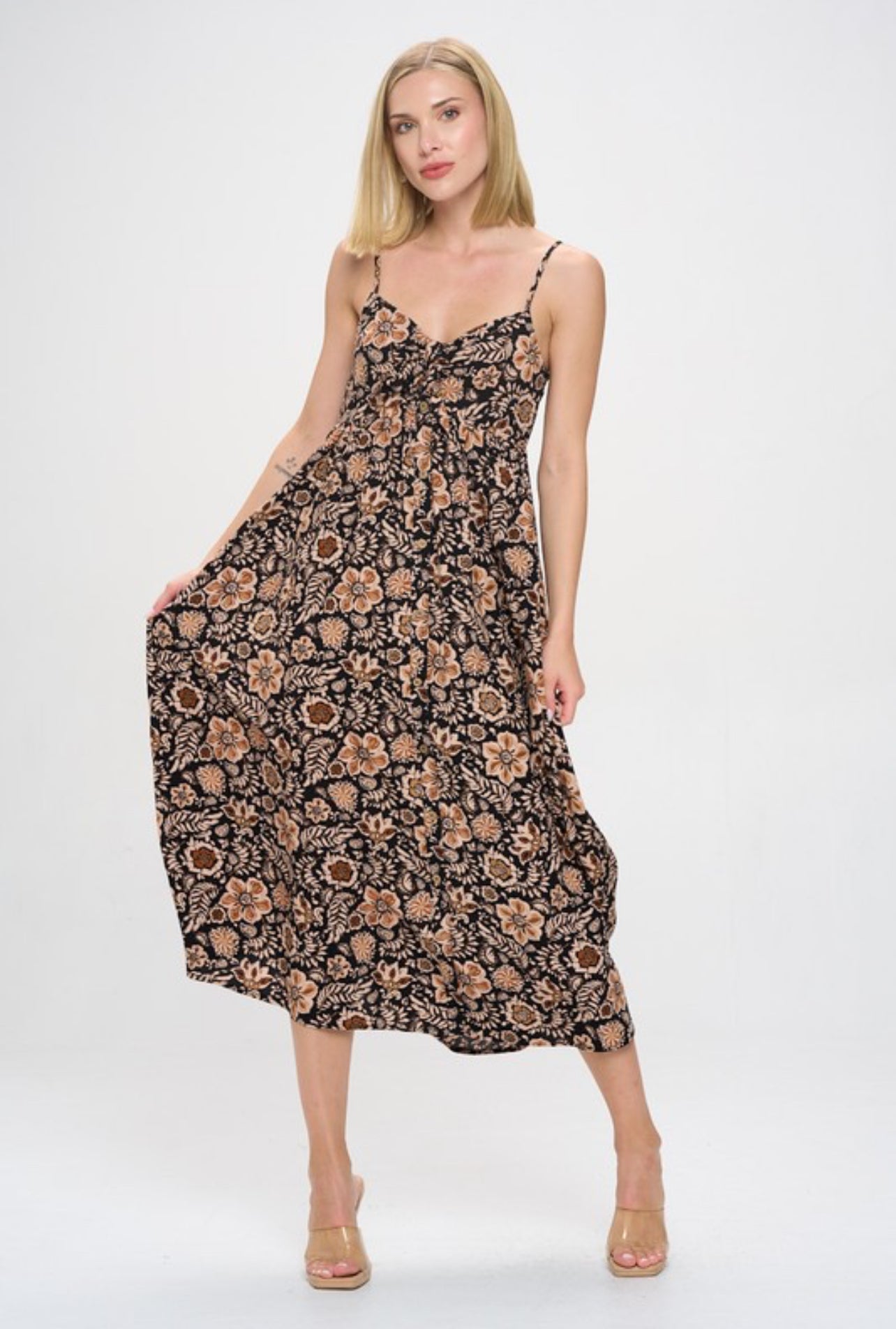 “Montana” Midi Dress (small-3x)